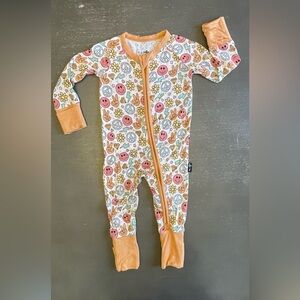 3-6m Millie + Roo Bamboo Zippy - Groovy Summer